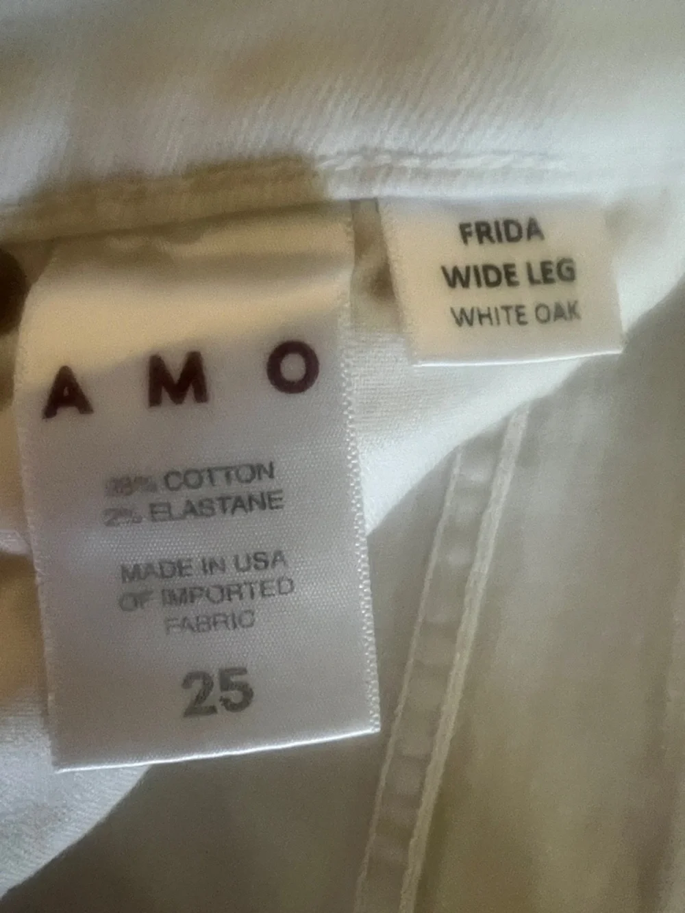 AMO Frida Wide Leg in white oak - Picture 5 of 16